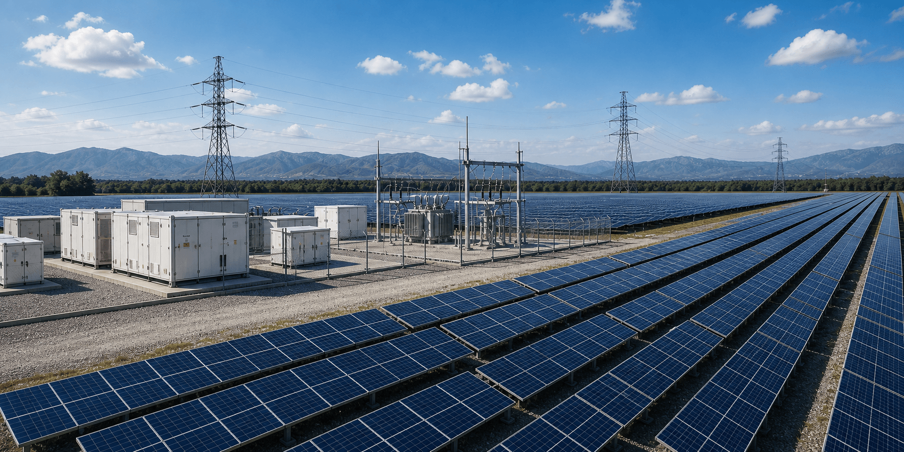 Commercial rooftop solar project scene representing the Brisbane 1 MW application reference